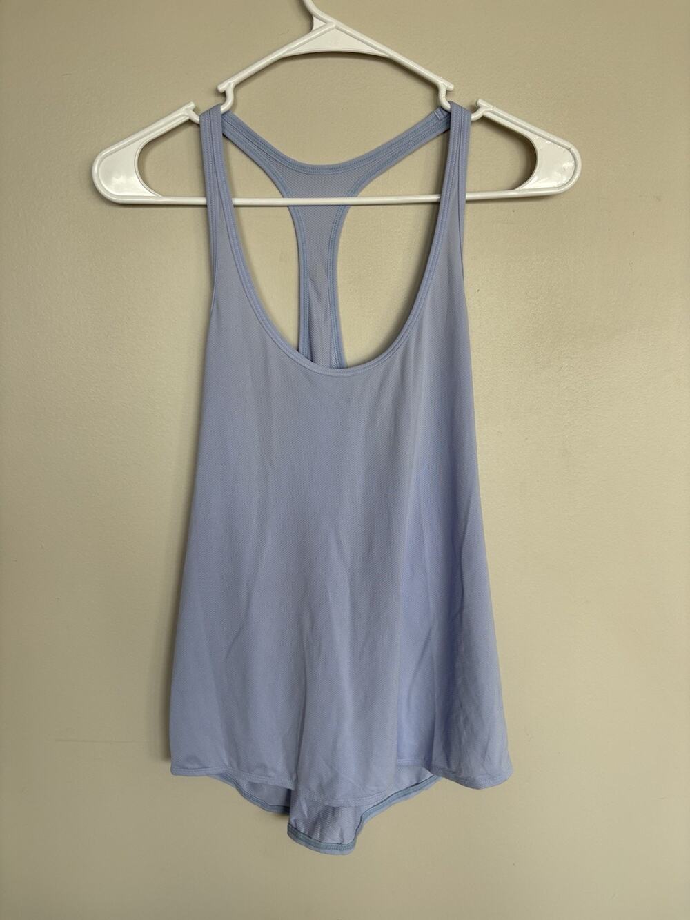Lululemon Breeze By Muscle Tank Top Lavender Racerback Mesh Women’s No Size Tag